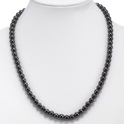 Hematite Beaded Necklace