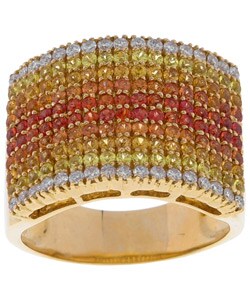 Encore by Le Vian 14k Gold Sapphire 2/5ct TDW Diamond Ring