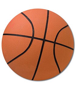 Basketball Shaped Mouse Pad