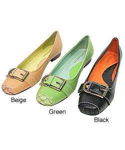 Adi Liliana Women's Leather Buckle Shoes