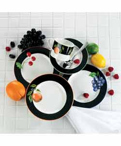 Farberware Fruit Cocktail Dinnerware Set (16-piece)