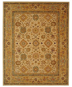 Heirloom Ivory and Gold Rug (9' x 12')