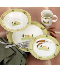 Farberware Santa Barbara 16-piece Dinnerware Set
