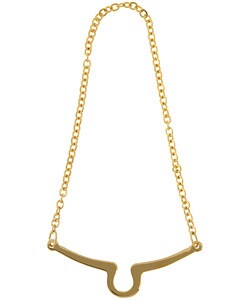 Men's Goldtone Metal Cable Tie Chain