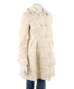 BCBGirls Gold Jacquard Coat