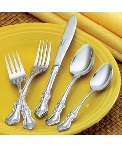 Rogers 45-piece Soft Rose Flatware w/ Hostess Set