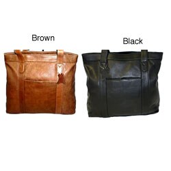 Kozmic Leather Big Shopper Handbag