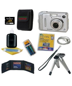 Fuji FinePix A400 4.1MP Digital Camera w/ Bonus Kit (Refurbished)