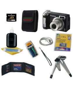 Fuji Finepix E900 9.0 MP Digital Camera w/ Bonus Kit (Refurbished)