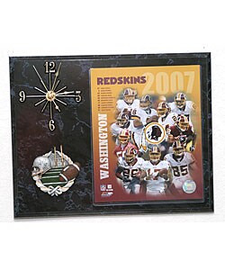 2007 Washington Redskins Team Picture Clock