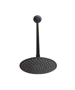 Oil-rubbed Bronze Showerhead and Arm