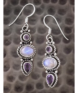 Sterling Silver Moonlit Dream Earrings (India)