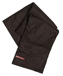 Prada Nylon Down Scarf with Magnetic Closure