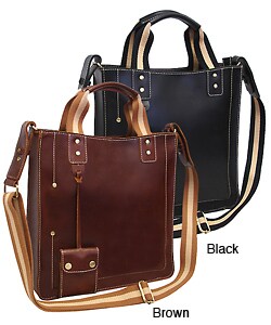Legacy Leather Magazine Tote Bag