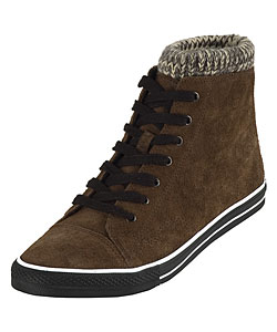 Dolce & Gabbana Suede High Top Sneakers