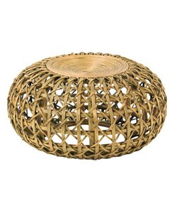 Open Weave Ottoman
