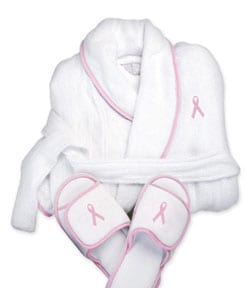 bathrobe to support breast cancer