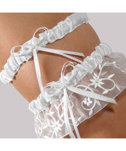 Sparkling Entwined Garter