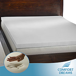 'Mem-Cool' 3-inch Memory Foam Mattress Topper