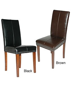 Leather Parsons Chair (Set of 2)