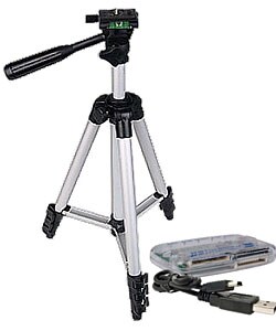 Full Tripod with Carry Case & Digital Media Reader