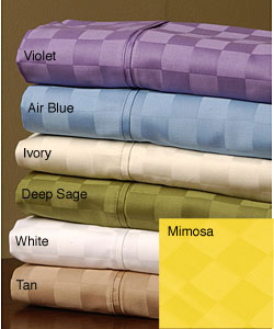 300 Thread Count Dobby Combed Cotton Sheet Set