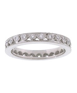 Tacori Platinum 1/4ct TDW Diamond Eternity Wedding Band