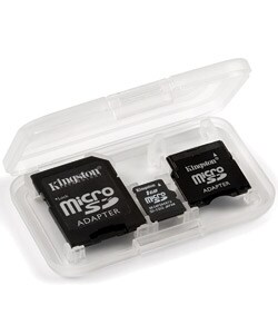 Kingston | 1GB microSD? Memory Card with 2 Adapters