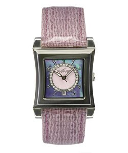 August Steiner Women's 'Savannah' Purple Watch