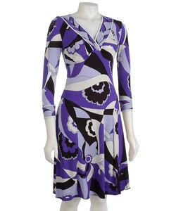 Donna Morgan Printed Matte Jersey Dress