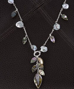 Abalone & Keshi Pearl Necklace (USA)