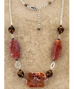 Fire Agate Necklace (USA)