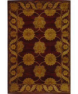 Heritage Mahal Red Rug (6' x 9')