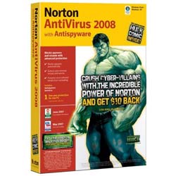 Symantec Norton AntiVirus 2008 - 1 User - PC