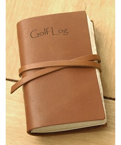 Handcrafted Leather Golf Log (United States)