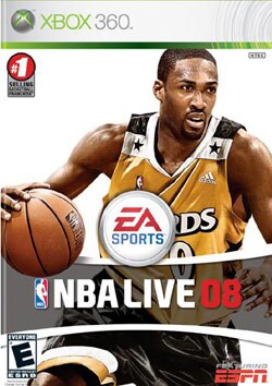 Xbox 360 - NBA Live 08