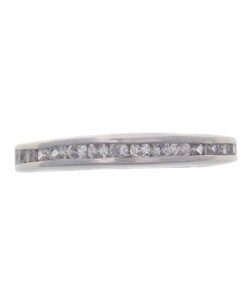 Sterling Silver Cubic Zirconia Band Ring