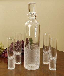 Atlantis Arctic 5-piece Crystal Vodka Set