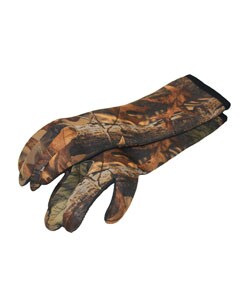 Grip Long Arm Camo Hunting Gloves