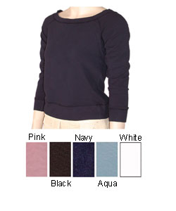 Juicy Couture 3/4-sleeve Boat-neck Raglan T-shirt
