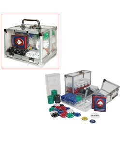400 Pc Professional Tournament Holdem Travel Set