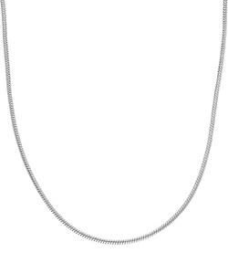 Sterling Silver 16-inch Snake Chain