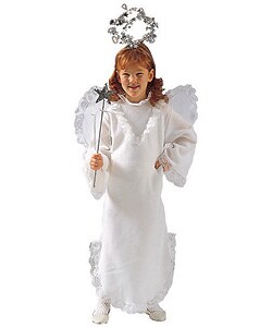White Angel Children's Costume