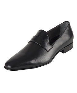 Miu Miu Men's Black Leather Loafers