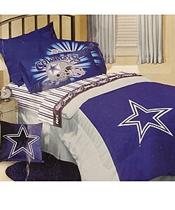 Dallas Cowboys Comforter and Sheet Set (Twin)