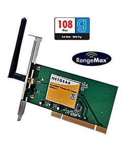 Netgear WPN311 RangeMax MIMO Wireless PCI Card (Refurbished)