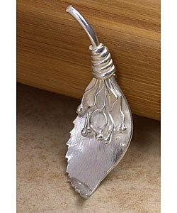 Sterling Silver Flying Leaf Pin (Mexico)