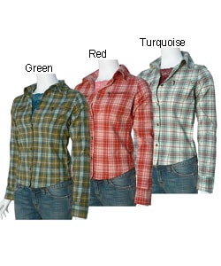 52 Weekend Jr. Petite Fit Flannel and Camisole Set