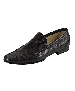 Dolce & Gabbana Mens Black Python Loafer