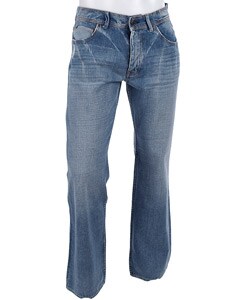 575 Men's 5-pocket Light Wash Bootcut Denim Jeans